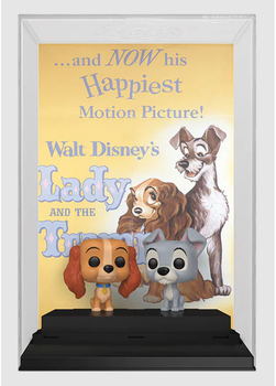 Zestaw figurek Funko Pop! Poster Disney 100th Anniversary Lady and the Tramp 2 szt (889698701426)