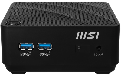 Міні ПК MSI Cubi N JSL-027BE / Intel Celeron N4500 / HDMI / LAN / Wi-Fi 5 / Bluetooth 4.2 / Чорний