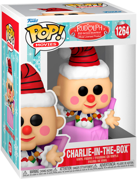 Фігурка Funko Pop! Rudolph the Red-Nosed Reindeer Charlie in the Box 9 см (889698643412)