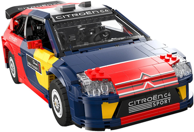 Конструктор CaDa C62005W 2008 Citroen C4 WRC 1:12 1569 шт (6948061929325)