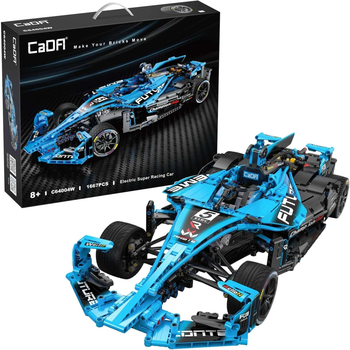 Klocki konstrukcyjne CaDa C64004W Electric Super Racing Car 1:8 1667 szt (6948061927666)