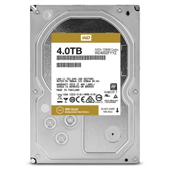 Накопитель HDD SATA 4.0TB WD Gold 7200rpm 128MB (WD4002FYYZ) - Refurbished