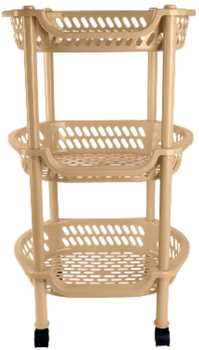 Етажерка Консенсус овальна Бежева (ТВ000024545)