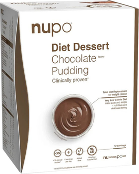 Пудинг Nupo Diet Chocolate 12 порцій (5715667921050)