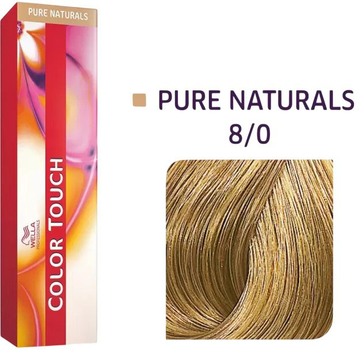 Фарба для волосся Wella Professionals Color Touch Rich Naturals 8/0 Світлий Блонд без аміаку 60 мл (8005610526973)