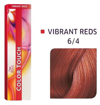 Фарба для волосся Wella Professionals Color Touch Vibrant Reds 6/4 Темний блонд без аміаку 60 мл (8005610527314)