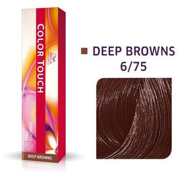 Фарба для волосся Wella Professionals Color Touch Deep Browns 6/75 без аміаку 60 мл (8005610527437)