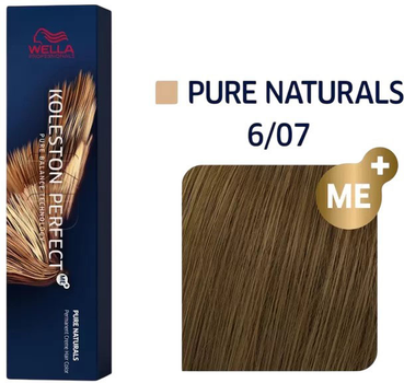 Farba do włosów Wella Professionals Koleston Perfect Me+ Rich Naturals 6/07 trwała 60 ml (8005610626512)