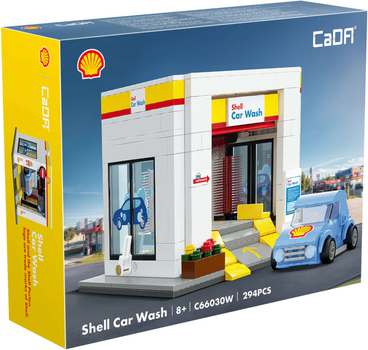 Конструктор CaDa C66030W Shell Car Wash 294 елементи (6948061930260)