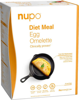 Страва Nupo Diet Meal Egg Omelette 10 порцій (5715667921012)