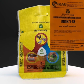 Комбікорм Київ-Атлантик Мультилайф кури-несучки МПК1-18 5кг