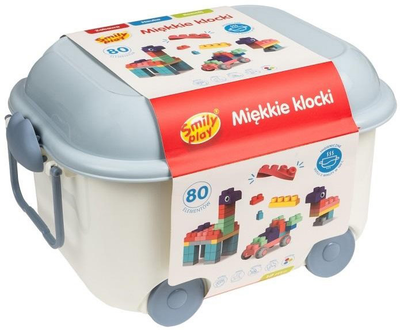 Конструктор Smily Play SP84942 Мягкие подушечки 80 элементов (5905375849429)