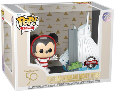 Zestaw figurek Funko Pop! Town Walt Disney World 50 Space Mountain and Mickey Mouse 2 szt (889698602464)