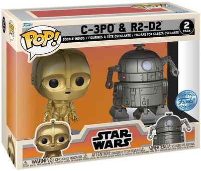 Набір фігурок Funko Pop! Disney Star Wars Concept C-3PO & R2-D2 2-Pack Bobble-Heads 2 шт (889698637275)