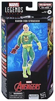 Figurka z akcesoriami Hasbro Fans Marvel Legends Baron Von Strucker Build-A-Figure Puff Adder 15 cm (5010994181192)