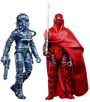 Zestaw figurek Hasbro Fans Disney Star Wars The Black Series Return of the Jedi Carbonized Collection Emperor’s Royal Guard & Tie Fighter Pilot 15 cm 2 szt (5010996108500)