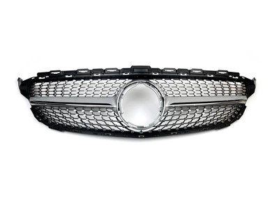 Решітка радіатора Diamond Silver Mercedes C-Class W205 2019-2021 для Mercedes-Benz C Class W205 2014-2021 (7946)