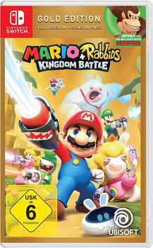 Gra Nintendo Switch Mario + Rabbids Kingdom Battle: Gold Edition (Kartridż) (3307216024521)