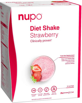 Шейк Nupo Diet Strawberry 12 порцій (5715667776537)