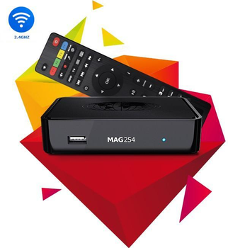 Приставка IPTV/OTV Linux Infomir MAG254W1