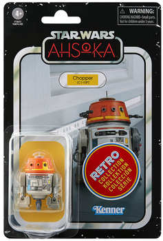 Figurka Hasbro Star Wars Ahsoka Retro Collection Chopper C1-10P 9.5 cm (5010996184634)