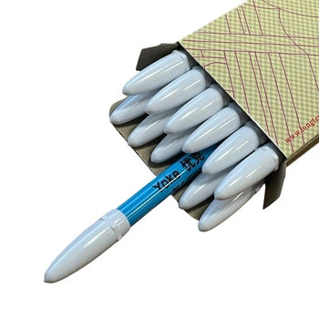 Маркер для ткани Yoke Water Erasable Pen смывающийся водой, маркер для портного голубой (6852)