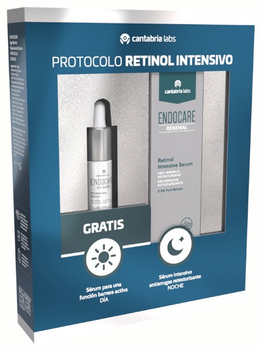 Zestaw Cantabria Labs Endocare Renewal Intensive Retinol Serum 0.5% 30 ml + Minitalla Age Barrier 10 ml (8436574363746)