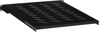 Полиця для серверної шафи Lanberg Shelf for 19" racks universal 1U (AK-1005-B)