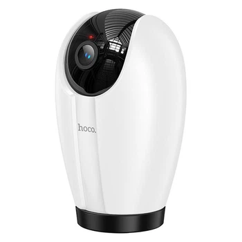 Камера видеонаблюдения IP Wi-Fi camera видео няня, беби монитор HOCO Indoor PTZ HD camera D6 | 3MP | Белый