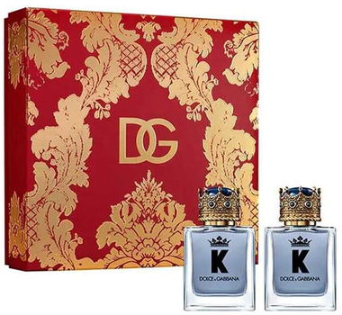 Zestaw męski Dolce&Gabbana K Woda toaletowa 50 ml + 50 ml (8057971185535)