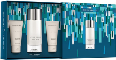 Zestaw męski Issey Miyake Le Sel D'issey Woda toaletowa 100 ml + Żel pod prysznic 50 ml + 50 ml (3423222106584)