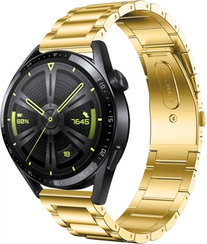 Металевий браслет Shape для Huawei Watch GT3 46mm Gold (26146-2A)