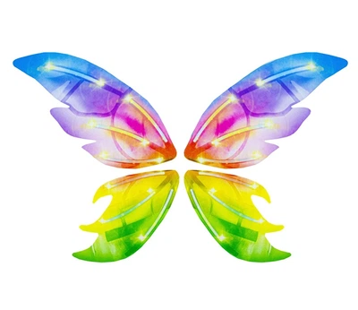 Детские крылья феи Dream Light Wings, подсветка, музыка. Multicolor (217474864)