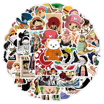 Стікерпак Ван Піс One Piece 50 штук(MS_3681131A558A)