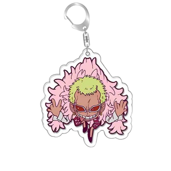 Брелок акриловый Ван Пис Донкихот Дофламинго One Piece Doflamingo Donquixote 5 см (8C03170C7B12)