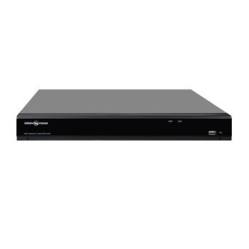 IP відеореєстратор 16-канальний 12MP NVR GreenVision GV-N-I017/16 12MP 12MP (V2) Ultra AI