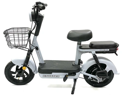 Електроскутер Crosser Mini (450W, 48V/12Ah) Сірий