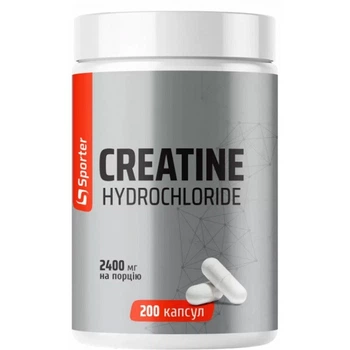 Креатин Sporter Creatine hydrochloride 200 капсул