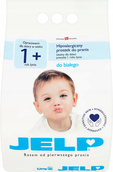 Proszek do prania dla dzieci Jelp Baby 1+ hipoalergiczny 2.24 kg (5713183900139)