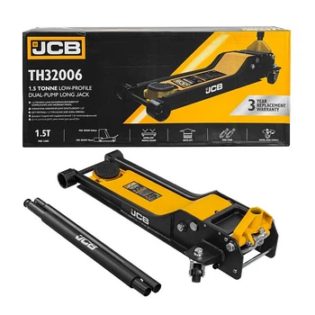 Домкрат гидравлический подкатной до 1.5т (70-610мм) JCB, JCB-TH32006