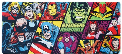 Podkładka gamingowa Grupo Erik Marvel Avengers 80 x 35 cm (8435497280505)