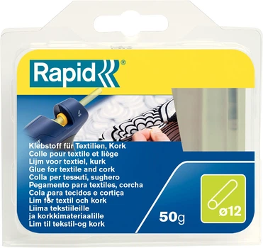 Клейові стрижні Rapid для текстилю 12 х 94 мм 6 шт (40107353)
