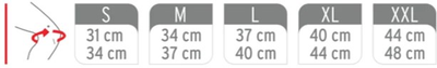 Наколенник Ersamed REF-102 открытый неопреновый для поддержания коленной чашечки и связь размер L (REF-102-L)