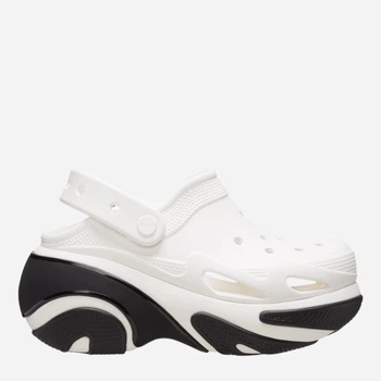 Женские кроксы Crocs Bubble Crush Clog 210061-100 41-42 (M8/W10) 26 см Белые (1962657625830)