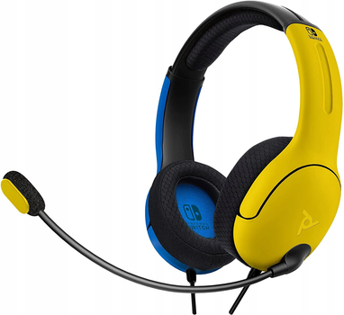 Навушники PDP Nintendo Switch Wired Headset LVL40 Yellow/Blue (0708056068066)