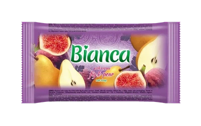Мыло туалетное твёрдое Bianca с ароматом инжира и груши 140 г (4823107602436)