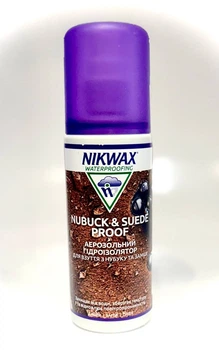 Водовідштовхуючий спрей Nikwax Nubuck and Suede Spray 125 мл