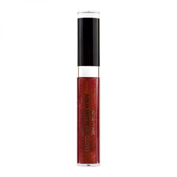 Бордовый блеск для губ "Руди перпл" 3W Clinic Aqua Matte Lip gloss Rudy Purple № 5