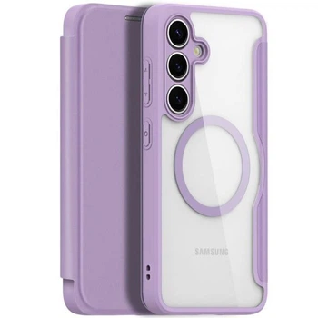 Чохол-книжка DUX DUCIS Skin X Pro Magnetic для Samsung Galaxy S25 Plus (S936) - Purple