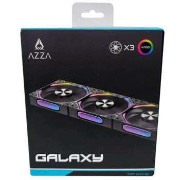 Вентилятор для корпуса AZZA 120MM ARGB 3-IN-1 LFO-4912DB4